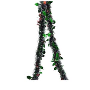 Christmas Tinsels 2M Green/White