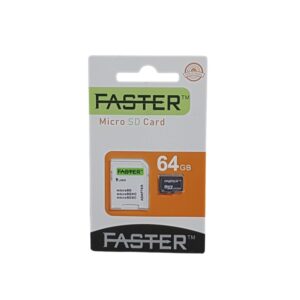 Faster 64Gb Micro Sd With Adapter