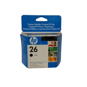 Hp No 26 Black Ink Cartridge