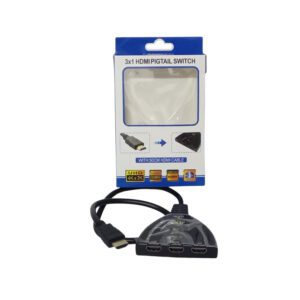 3X1 Hdmi Digital Switch 50Cm 3 In 1 Out