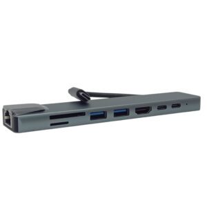 Andowl Type C To Hdtv 8 In 1 Adapter