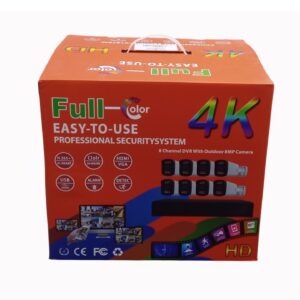 4K 8 Channel Camera Kit (No Hardrive)