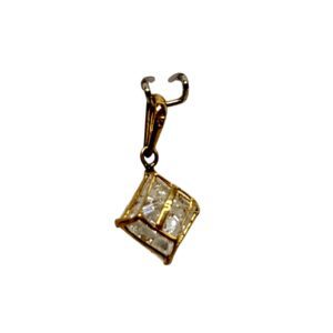 9Ct.Cz.Pendant
