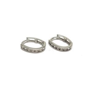 9Ct.Earring Wgold J91