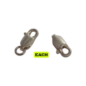 Sterling Silver Medium Clasps (Each)