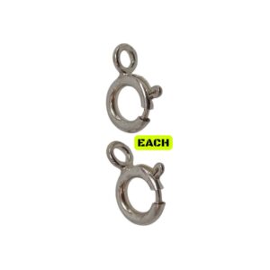 Sterling Silver Round Clasps