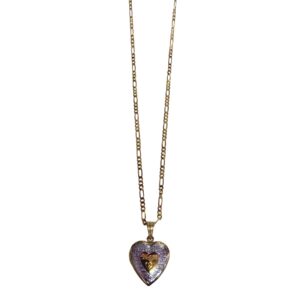 Heart Locket + Chain Tg1448