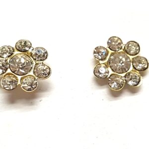 White Stone Earring Tg693