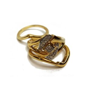 Ladies Gold Ring 476-19Mm Tr476-19 (Touch Of Gold)