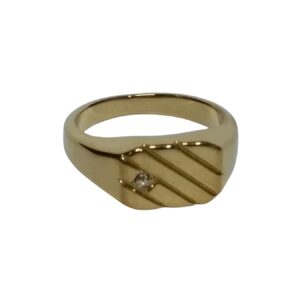 Mens Gold Ring Tr149-21Mm (Touch Of Gold)