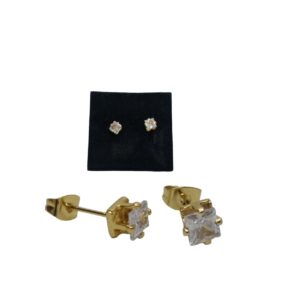 Square Stud Earring 5Mm