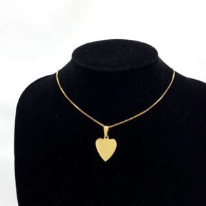 Disc Pendant Heart Tg879