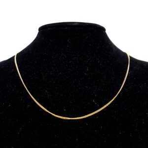 Block Extra Thin Neck Chain Tg294