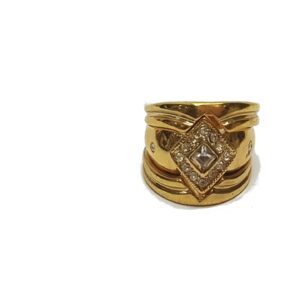 Ladies Gold Ring Tr210-16Mm (Touch Of Gold)