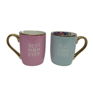 Best Mom Mug Gold Print
