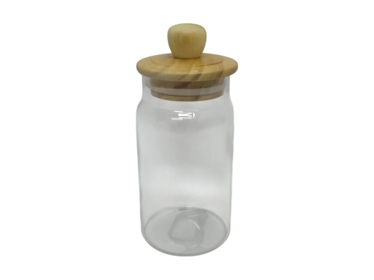 Extra Large Round Glass Cannister The T Shoppe 