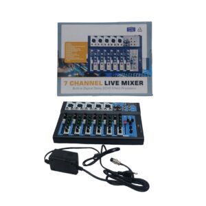 Rocksonic Sound Mixer Usb/Bt 7 Channel