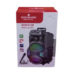 Digimark Karaoke Bt/Sd Card And Fm Speaker 12 Inch (15 Watts)