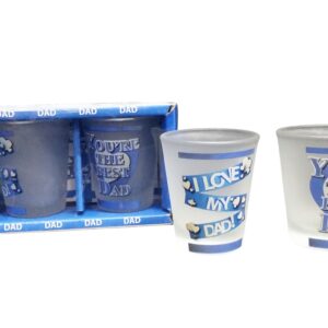 Dad Tot Glasses Pack Of 2