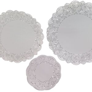Doilies Paper 60Pc 3 Asstd