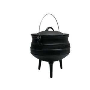 Minhaj Cast Iron 3 Leg Pot No 2