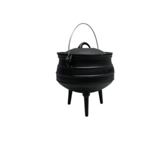 Minhaj Cast Iron 3 Leg Pot No 8