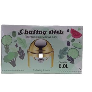 Chafing Dish 6Lt Silver