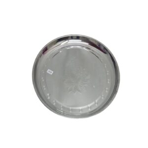 Stainless Steel Tray Round 45Cm
