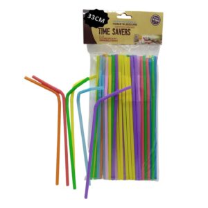 Straws 33Cm 70Pce Flex
