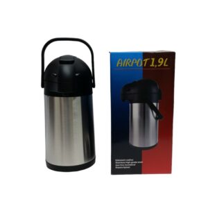 Flask 1.9Lt Stainless Steel Matt
