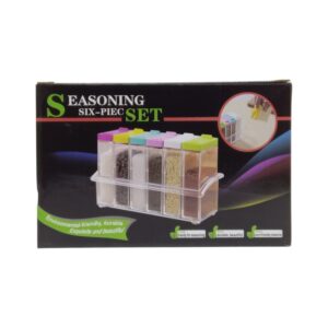 Seasoning Spice Set 6Pc Plastic