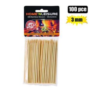 Skewers 10Cm 100Pce 3Mm