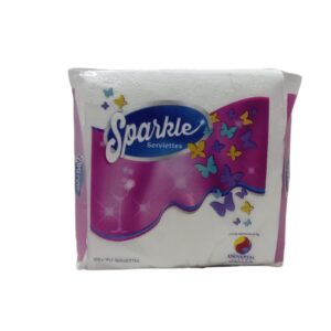 Serviettes 1Ply 100Pc Sparkle