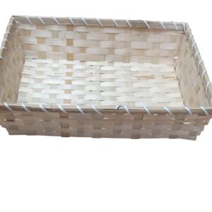 Square Bamboo Basket 32X24x8
