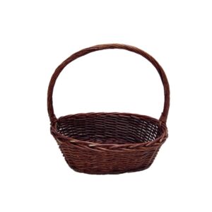 Willow Basket 47X38/Round Handle 40