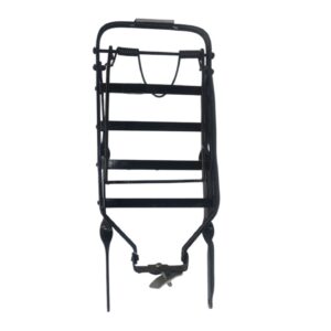 Black Metal Carrier For Bicycles