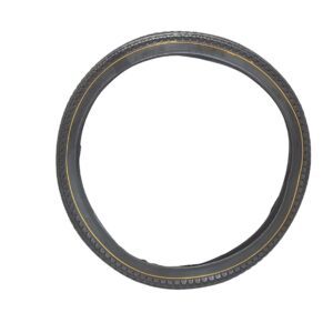 Tyres 26 X2x1 3/4 Yellow Line Balloon Bike