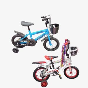 Shengd/Bgx 12 Inch Bicycle With Basket And Side Wheels