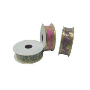 Material Ribbon 2.5Cm (Assorted Colours)