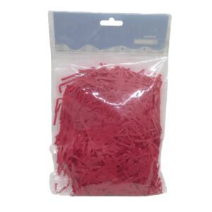 Shred Paper Metallic Red 30Gm