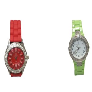 Leather Diamante Ladies Watch