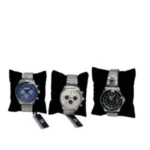 Captain Date Metal Watch (Assorted Designs)