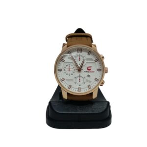 Chaxigo Gents Leather Watch Strap/Metal