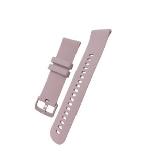 Silicon Straps White/Pink 20Mm/22Mm