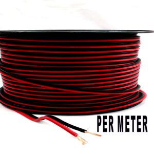 Ripcord 4Mm Wr40 Red/Black Per Meter