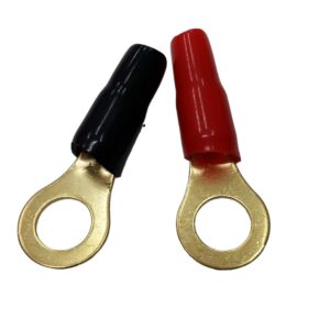 Targa 8 Gauge Gold Plated Ring Terminal Each
