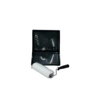 Robust Paint Tray Black Metal Handle
