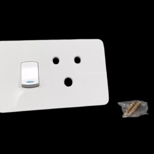 Chnt Single Switched Socket 16A 250