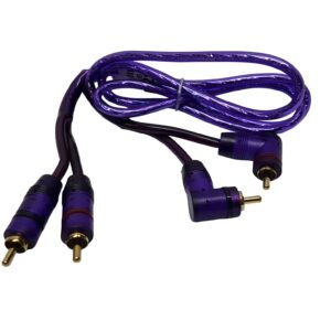 Targa 2Rca To 2Rca 1M Purple
