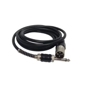 Xlr Male To 6.3Mm Jack Mono 2 Meters